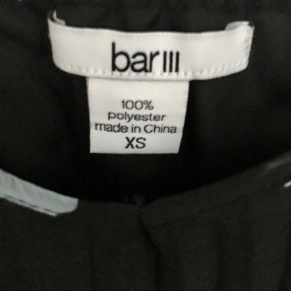 Bar III multi color print spaghetti strap dress - Picture 4 of 5